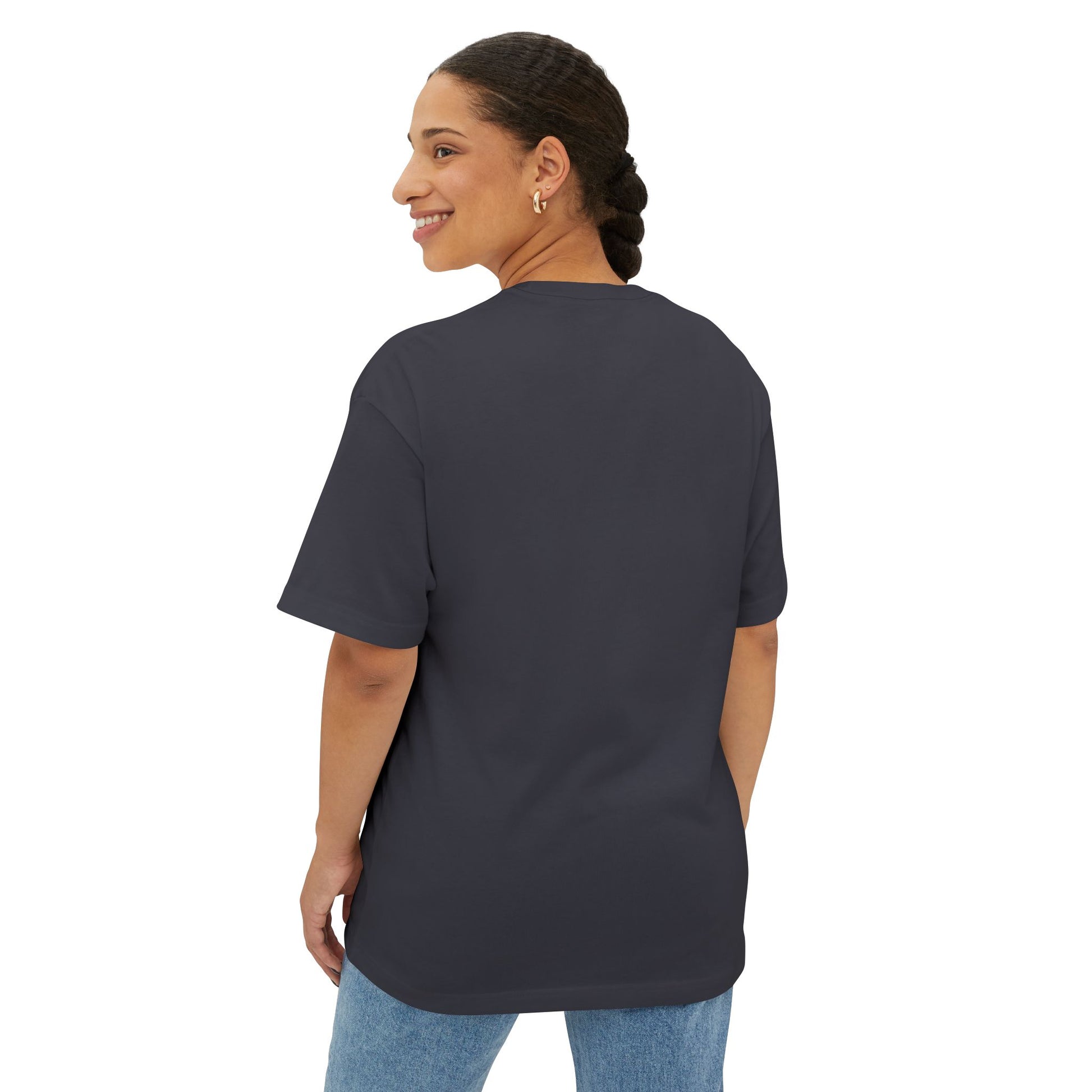 Motivational Oversized Tee - Never Give Up, Unisex Shirt, Casual Wear, Inspirational Gift, Relaxed Fit T-Shirt